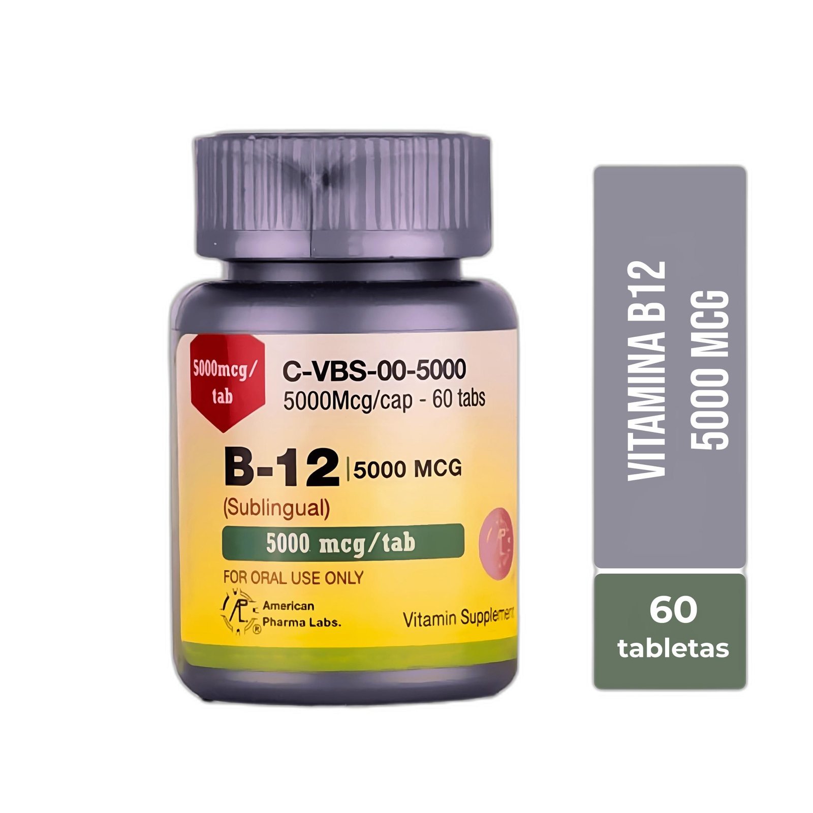 VITAMINA-B12-5000-X-60 VITAMINA B12 5000 X 60 - Imagen 1