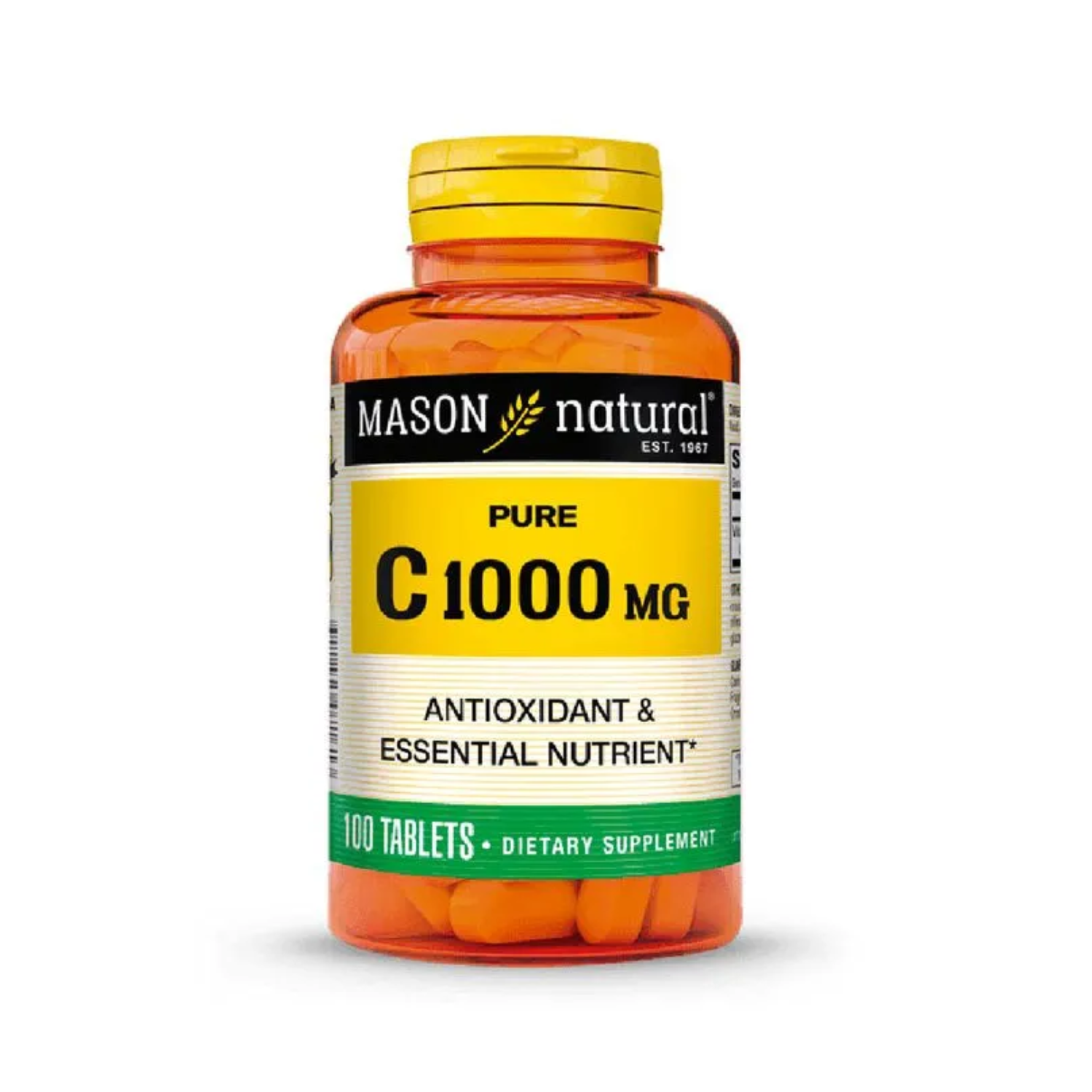 vitamina c 1000 mason VITAMINA C 1000MG X 100TAB - Imagen 1