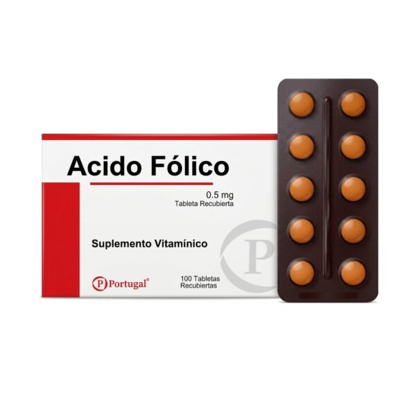 AC FOLICO 0,5MG X 100TAB-PORT