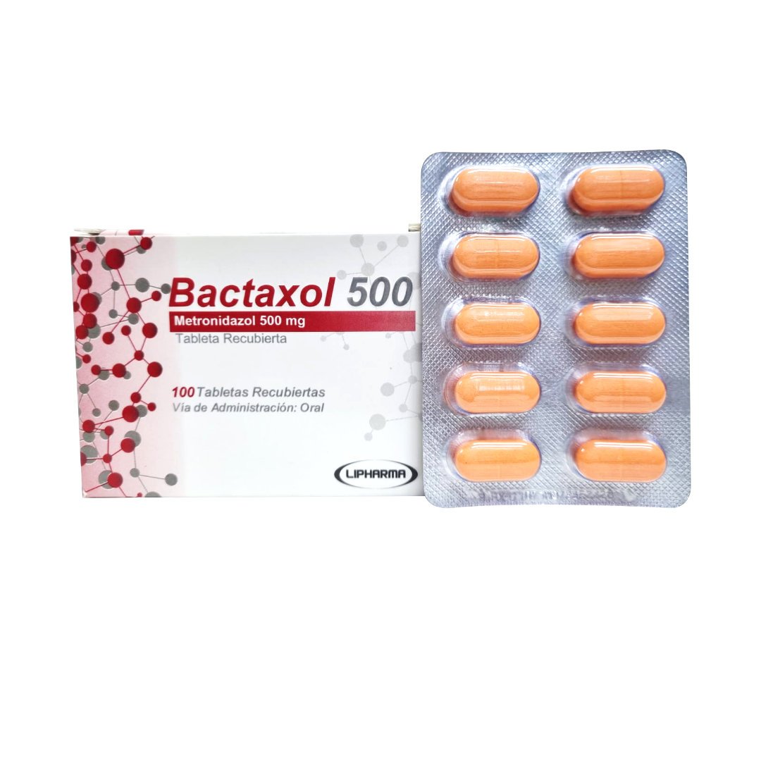 Plantilla fotos WEB BACTAXOL 500MG X100TAB - Imagen 1