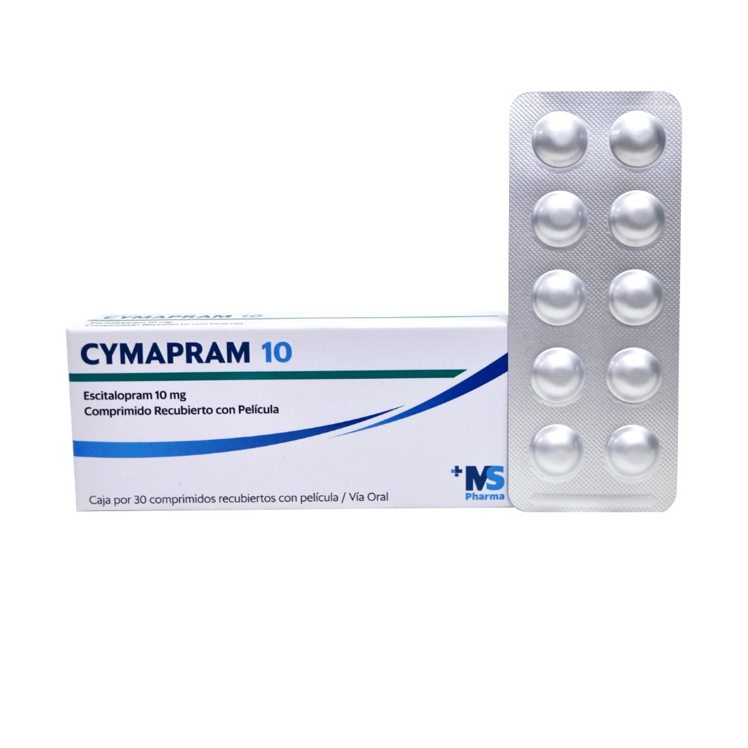 Plantilla fotos WEB ESCITALOPRAM 10MGX30TAB(*REC§) - Imagen 1