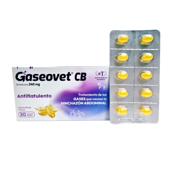GASEOVET CB 240MG CAPX30